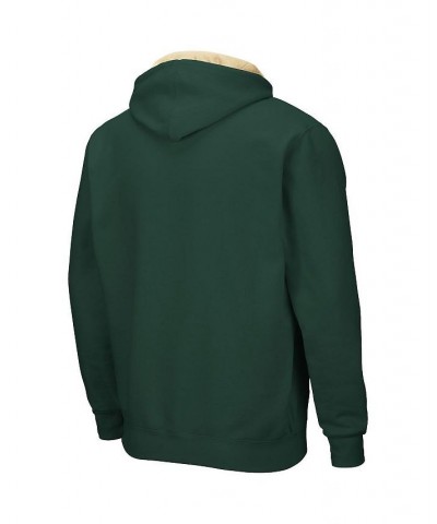 Men's Green Colorado State Rams Arch & Logo 3.0 Full-Zip Hoodie $23.50 Sweatshirt