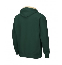 Men's Green Colorado State Rams Arch & Logo 3.0 Full-Zip Hoodie $23.50 Sweatshirt