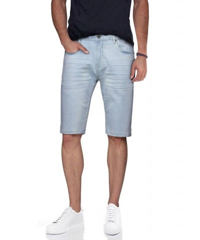 Men's Cultura Stretch Denim Shorts Blue $32.48 Shorts