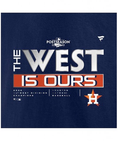 Men's Branded Navy Houston Astros 2022 AL West Division Champions Locker Room T-shirt $27.49 T-Shirts