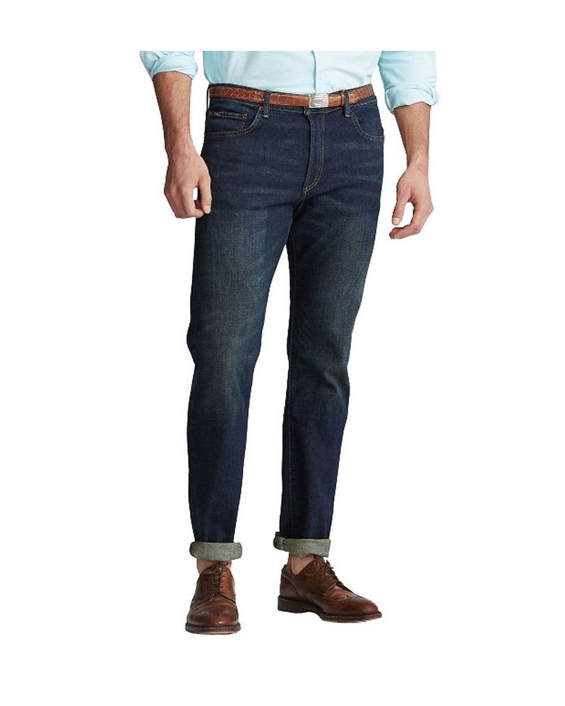 Men's Big & Tall Hampton Relaxed Straight Jeans Navy $37.50 Jeans