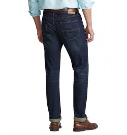 Men's Big & Tall Hampton Relaxed Straight Jeans Navy $37.50 Jeans