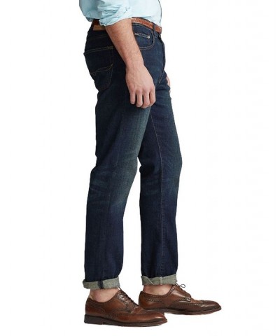 Men's Big & Tall Hampton Relaxed Straight Jeans Navy $37.50 Jeans