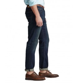 Men's Big & Tall Hampton Relaxed Straight Jeans Navy $37.50 Jeans