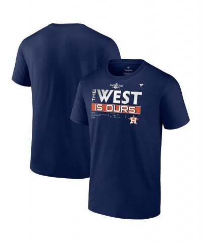 Men's Branded Navy Houston Astros 2022 AL West Division Champions Locker Room T-shirt $27.49 T-Shirts