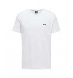 Boss Men's V-Neck T-shirt White $32.64 T-Shirts