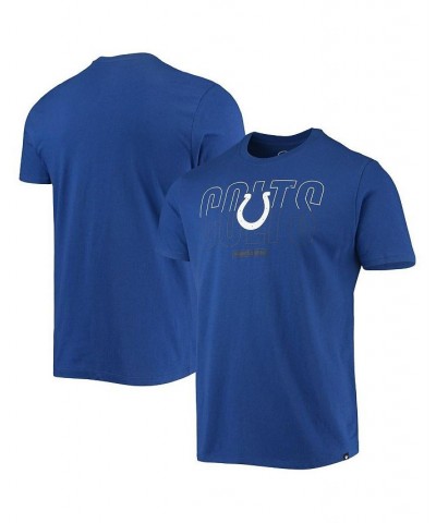 Men's '47 Royal Indianapolis Colts Split Squad Super Rival Team T-shirt $18.24 Sweatshirt