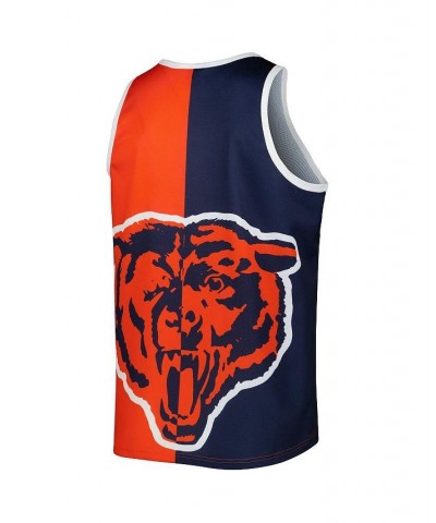 Men's Walter Payton Navy, Orange Chicago Bears Retired Player Graphic Tank Top $42.75 T-Shirts