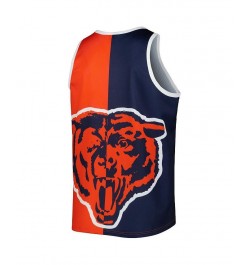 Men's Walter Payton Navy, Orange Chicago Bears Retired Player Graphic Tank Top $42.75 T-Shirts