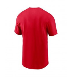 Men's Red Kansas City Chiefs Broadcast Essential T-shirt $15.68 T-Shirts