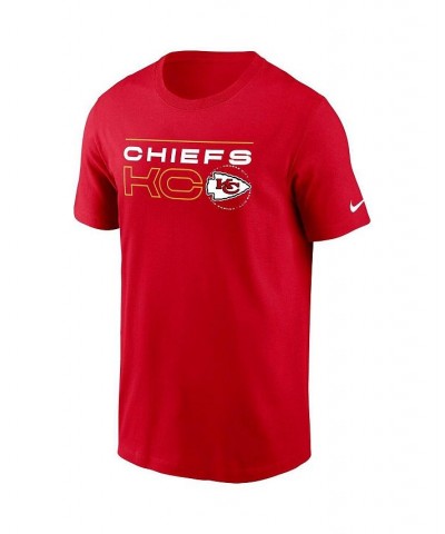 Men's Red Kansas City Chiefs Broadcast Essential T-shirt $15.68 T-Shirts