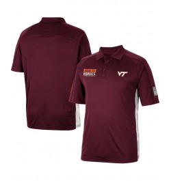 Men's Maroon Virginia Tech Hokies OHT Military-Inspired Appreciation Snow Camo Polo Shirt $29.40 Polo Shirts