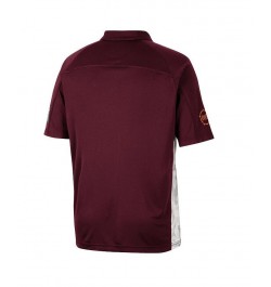 Men's Maroon Virginia Tech Hokies OHT Military-Inspired Appreciation Snow Camo Polo Shirt $29.40 Polo Shirts