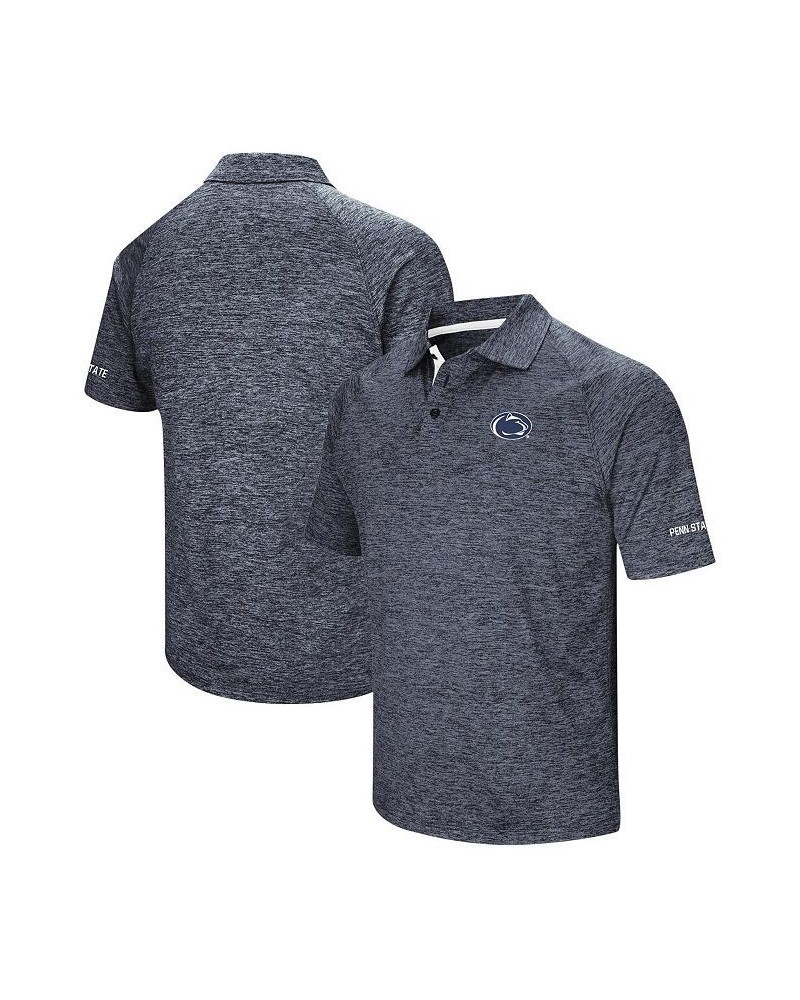 Men's Navy Penn State Nittany Lions Big and Tall Down Swing Polo Shirt $29.40 Polo Shirts