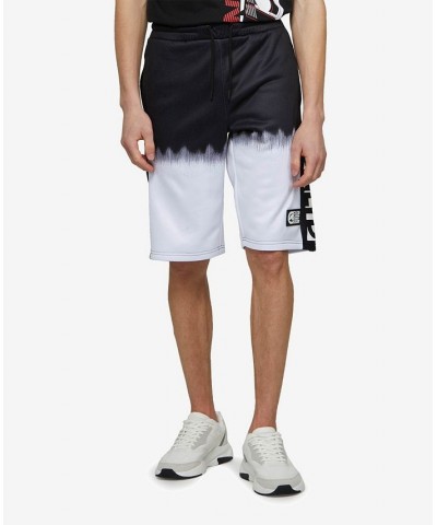 Men's Big and Tall Cleaned Dipped Fleece Drawstring Shorts Black $27.84 Shorts