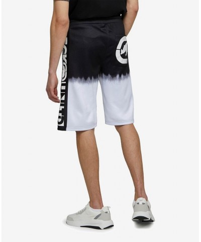 Men's Big and Tall Cleaned Dipped Fleece Drawstring Shorts Black $27.84 Shorts