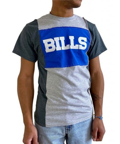 Men's Heathered Gray Buffalo Bills Split T-shirt $23.19 T-Shirts