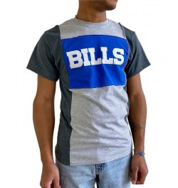 Men's Heathered Gray Buffalo Bills Split T-shirt $23.19 T-Shirts