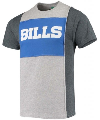 Men's Heathered Gray Buffalo Bills Split T-shirt $23.19 T-Shirts