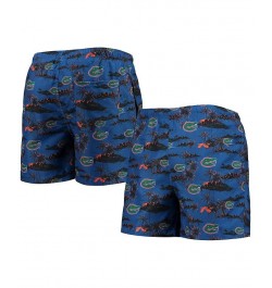 Men's Royal Florida Gators Island Palm Swim Trunks $25.37 Swimsuits