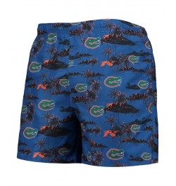 Men's Royal Florida Gators Island Palm Swim Trunks $25.37 Swimsuits