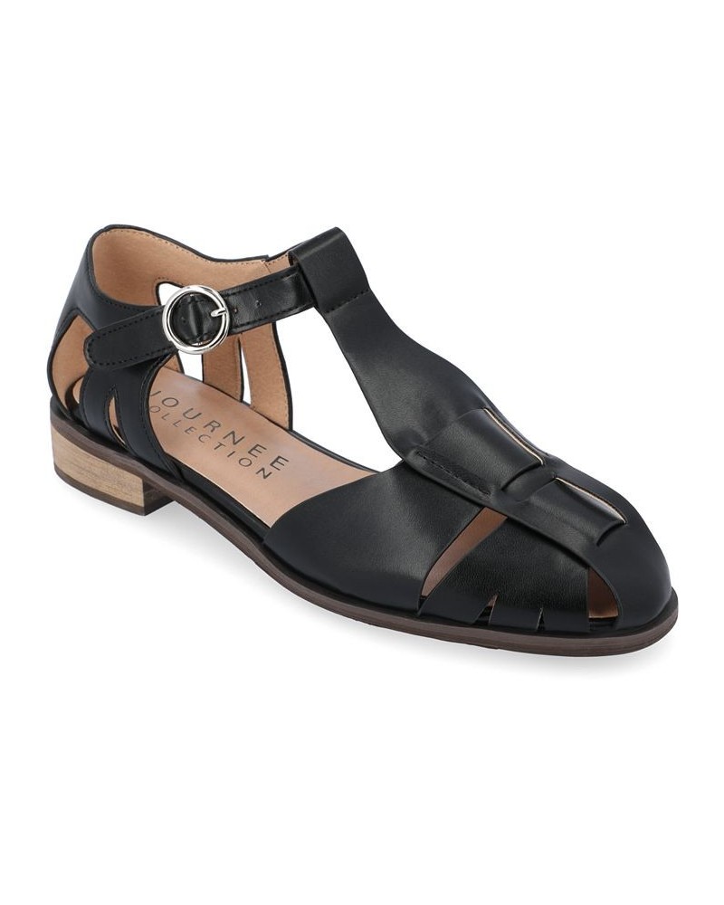 Women's Azzaria Flats Black $48.00 Shoes