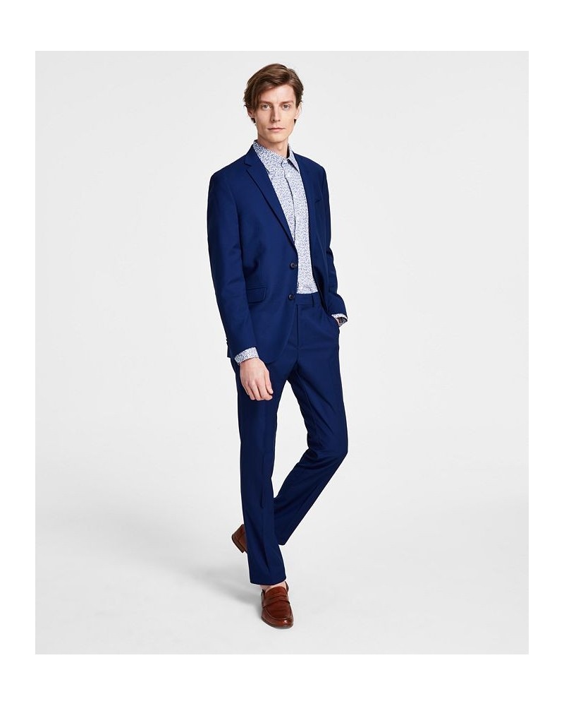 Men's Ready Flex Slim-Fit Suit Blue $61.10 Suits