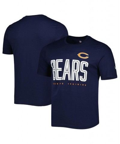 Men's Navy Chicago Bears Combine Authentic Training Huddle Up T-shirt $16.42 T-Shirts