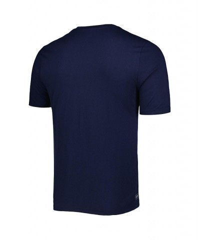 Men's Navy Chicago Bears Combine Authentic Training Huddle Up T-shirt $16.42 T-Shirts