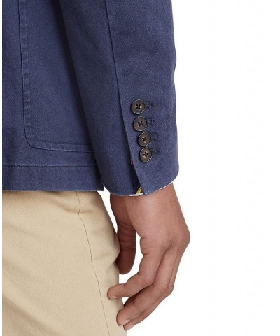 Men's Stretch Chino Sport Coat Blue $103.20 Blazers