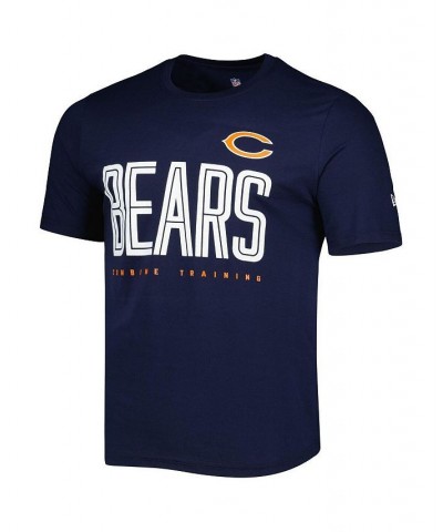 Men's Navy Chicago Bears Combine Authentic Training Huddle Up T-shirt $16.42 T-Shirts