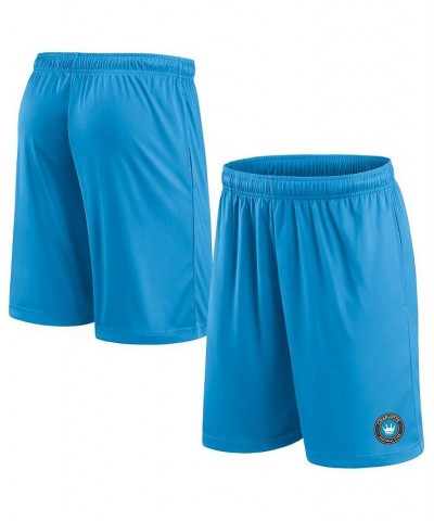 Men's Branded Blue Charlotte FC Primary Team Logo Shorts $19.35 Shorts