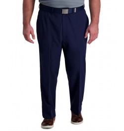 Big & Tall Cool Right Performance Flex Classic Fit Flat Front Pant Blue $28.59 Pants