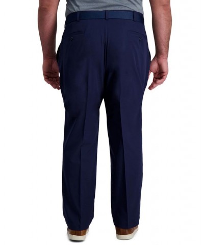 Big & Tall Cool Right Performance Flex Classic Fit Flat Front Pant Blue $28.59 Pants