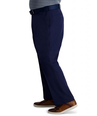 Big & Tall Cool Right Performance Flex Classic Fit Flat Front Pant Blue $28.59 Pants