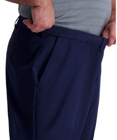 Big & Tall Cool Right Performance Flex Classic Fit Flat Front Pant Blue $28.59 Pants