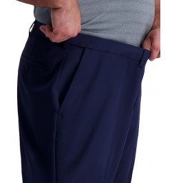 Big & Tall Cool Right Performance Flex Classic Fit Flat Front Pant Blue $28.59 Pants