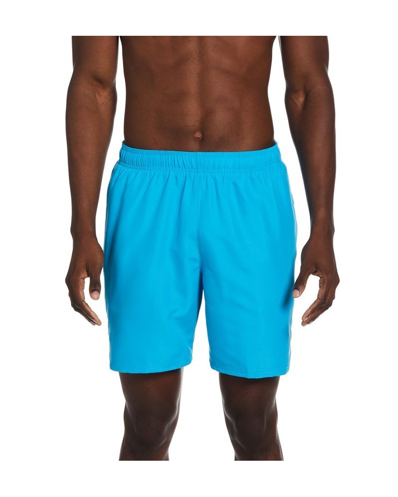 Men's Essential Lap Swoosh Logo 7" Swim Shorts PD05 $27.60 Swimsuits