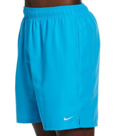 Men's Essential Lap Swoosh Logo 7" Swim Shorts PD05 $27.60 Swimsuits