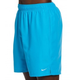 Men's Essential Lap Swoosh Logo 7" Swim Shorts PD05 $27.60 Swimsuits