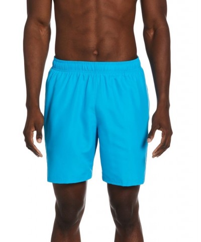 Men's Essential Lap Swoosh Logo 7" Swim Shorts PD05 $27.60 Swimsuits