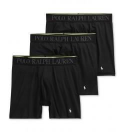 Flex Performance Air Boxer Briefs - 3-Pack Polo Black $24.99 Underwear