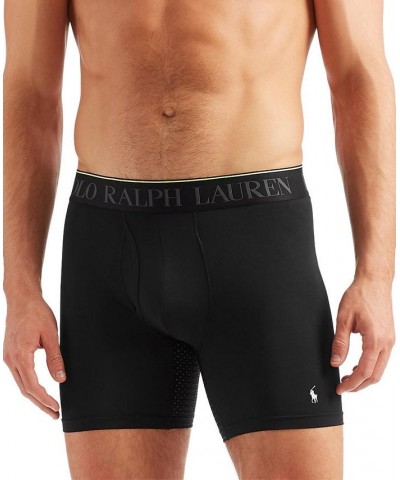 Flex Performance Air Boxer Briefs - 3-Pack Polo Black $24.99 Underwear