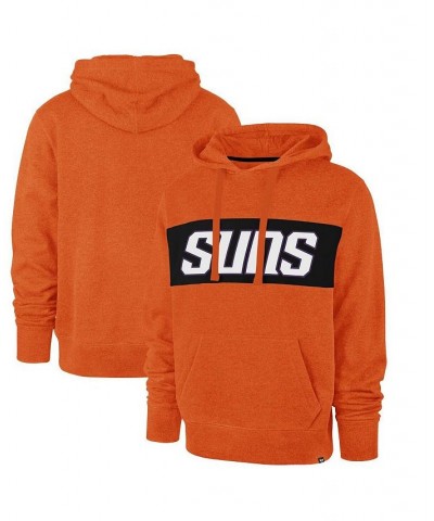 Men's Orange Phoenix Suns 2021/22 City Edition Wordmark Chest Pass Pullover Hoodie $31.89 Sweatshirt