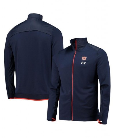 Men's Navy Auburn Tigers 2021 Sideline Command Full-Zip Jacket $41.40 Jackets