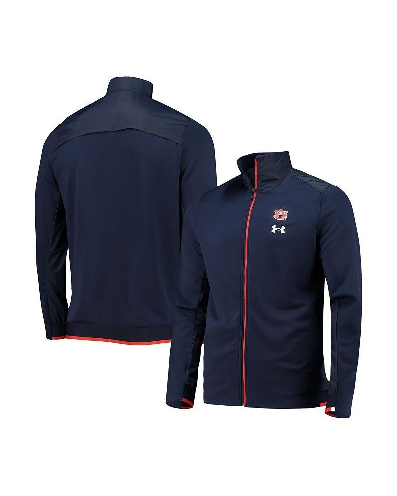 Men's Navy Auburn Tigers 2021 Sideline Command Full-Zip Jacket $41.40 Jackets