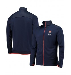 Men's Navy Auburn Tigers 2021 Sideline Command Full-Zip Jacket $41.40 Jackets