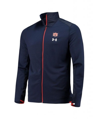 Men's Navy Auburn Tigers 2021 Sideline Command Full-Zip Jacket $41.40 Jackets