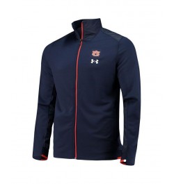 Men's Navy Auburn Tigers 2021 Sideline Command Full-Zip Jacket $41.40 Jackets