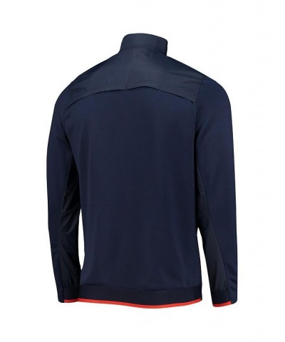 Men's Navy Auburn Tigers 2021 Sideline Command Full-Zip Jacket $41.40 Jackets